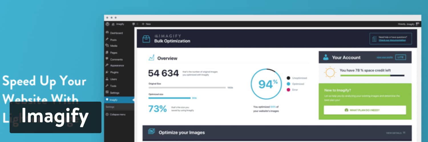 Il plugin Imagify per WordPress