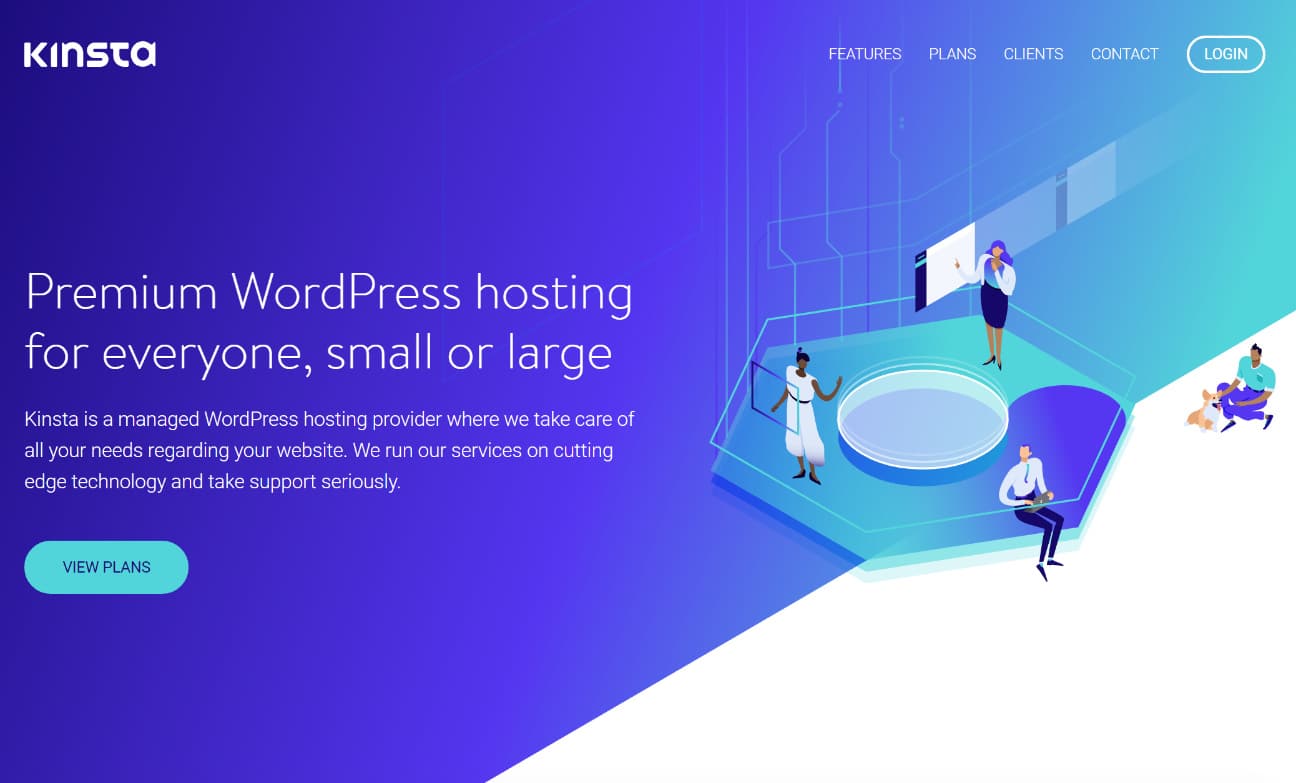 New Kinsta website New Kinsta website